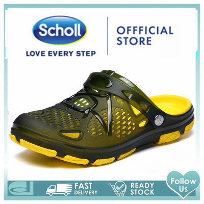Scholl รองเท้าแตะสำหรับนวดรองเท้าแตะสไตล์ใหม่และรองเท้าแตะสำหรับผู้ชายรองเท้าแตะเพื่อสุขภาพบ้านพื้นแบนด้านนอกสวมใส่ได้ทุกแบ รองเท้าสกอลล์&nbsp;รองเท้าสกอ สกอล์ scholl รองเท้าสกอลล์ scholl รองเท้า scholl รองเท้าแตะ scholl