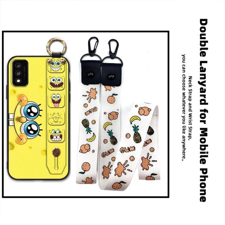 anti-dust-new-phone-case-for-tcl-30t-t603dl-lanyard-anti-knock-original-silicone-new-arrival-cute-protective-cartoon