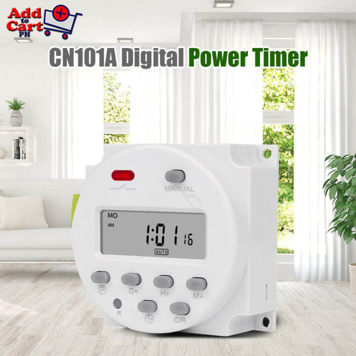 CN101A Weekly Programmable Digital Time Relay Electronic Timer Switch