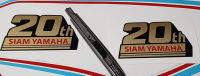 งานสติ๊กเกอร์ sticker logo yamaha concord 20ปีทอง
