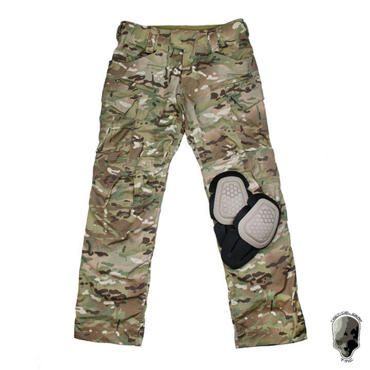 TMC G4 Military Combat Pants W/ Knee Pads Set Tactical Military Camo ...