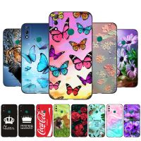 For Huawei Y8S Case Soft Silicon Phone Back Cover For Huawei Y8s Y 8s JKM-LX1 LX2 LX3 Huaweiy8s Black Tpu Case king queen tiger