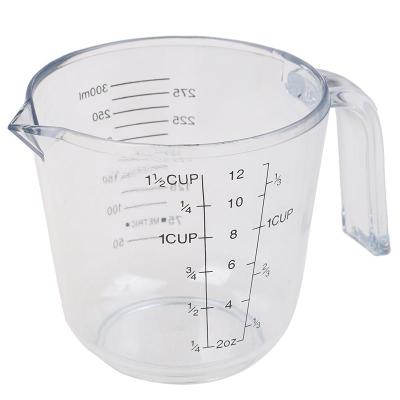 ถ้วยตวง ถ้วยพลาสติก 300ml / 1 1/2 CUP MEASURING CUP แก้วตวง ถ้วยตวงทำขนม แก้วตวงน้ำ ถ้วยตวงชงกาแฟ ถ้วยตวงของเหลว ถ้วยตวงแป้ง