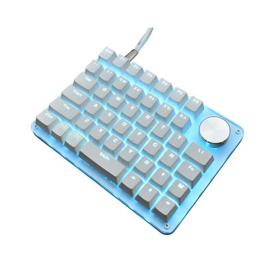 24 Macro Definition Hot Key Mechanical RGB Keyboard For Drawing Video Editing G50 Type-c One Hand Keyboard For Windows MacOS