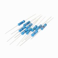 50PCS 1/2W Metal film resistor 1R~2.2M 100R 220R 330R 1K 1.5K 2.2K 4.7K 10K 22K 47K 100K 100 220 330 2K2 3K3 4K7 ohm resistance WATTY Electronics