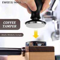 EWEE13J MALL แทมเปอร์เครื่องชงกาแฟแบบกด51/53/58มม. 304เหล็กสแตนเลสเอสเปรสโซ่สทามือที่มีสเกลสำหรับกาแฟเอสเพรสโซมือเครื่องชงกาแฟแบบกดอัดกาแฟ