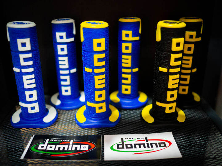 ปลอกแฮนด์-domino-รุ่น-a360-แท้-อิตาลี-ใส่ได้ทุกรุ่น-ใส่ตุ้มปลายแฮนด์ได้-แท้100