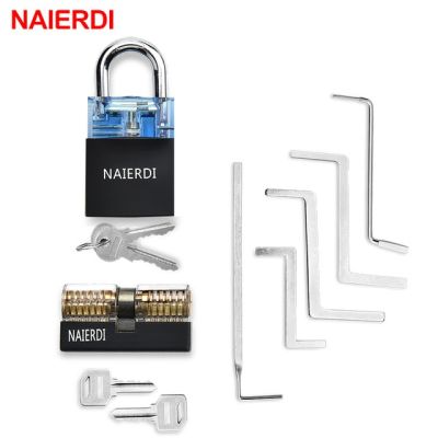 【Worth-Buy】 Naierdi ช่างทำกุญแจเครื่องมือประแจงัดชุดแม่แรงกุญแจคล้องแบบรหัสเครื่องมือชุดกุญแจหัก