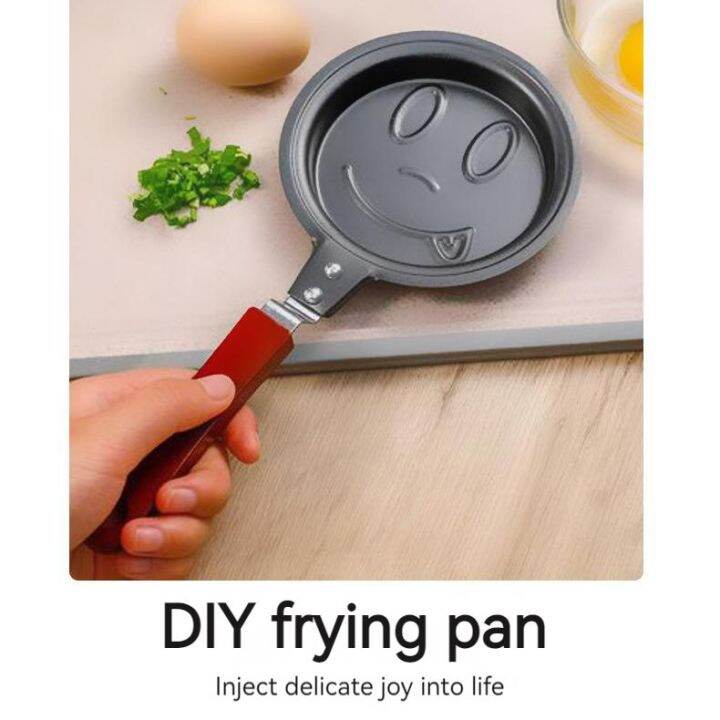 BLVOV Mini Nonstick Frying Egg Pancake Pans with Designs & Shapes