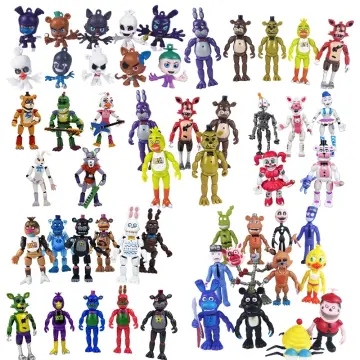 New FNAF Anime Figure Final Boss Cute Bonnie Bear Five Night Security  Breach Action Figure PVC Model Sundrop Toys - AliExpress