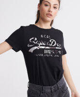 SUPERDRY VINTAGE LOGO PHOTO ROSE ENTRY T-Shirt - เสื้อยืดสำหรับผู้หญิง