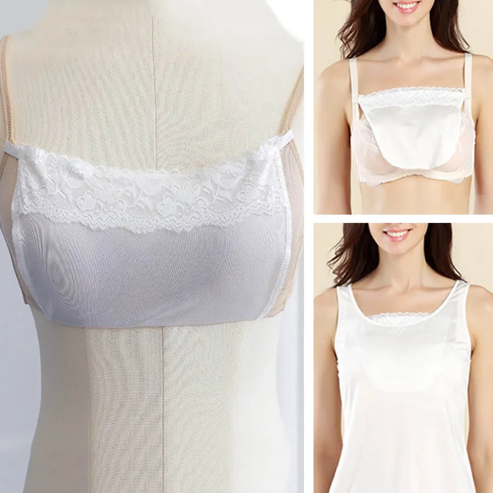 Lace Tube Top Breathable Lace Chest Cover Anti-slip Modesty Panel