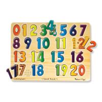 Melissa &amp; Doug Numbers Sound Puzzle