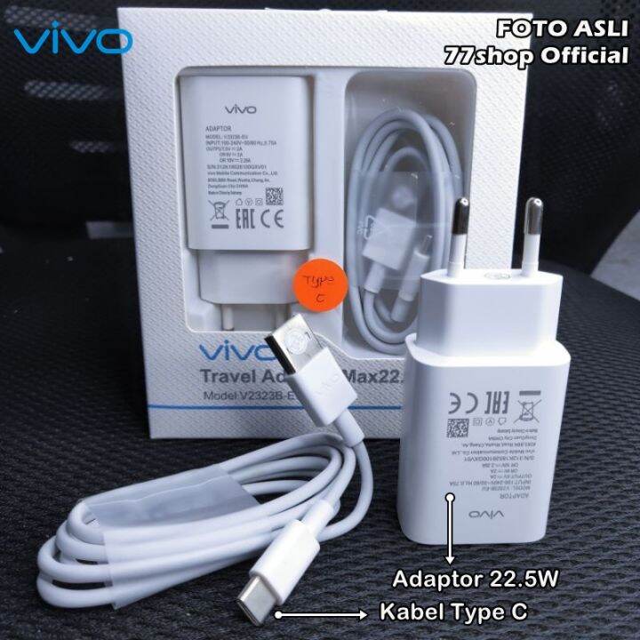 Charger Vivo S1 Pro ORIGINAL 100 Super Charge USB C Resmi Indonesia