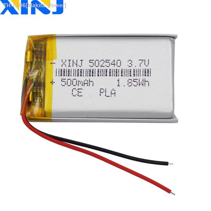 Batterie 453030 LiPo 3.7V 500mAh 1.85Wh Rechargeable Avec Connecteur