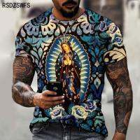 2021 new design mens European and American street trend BYCK Brand T-shirt summer short sleeve top 3D printing clothing