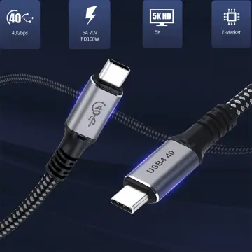 USB C to USB C Cable 3m 100W, WOTOBE Long 10ft USB Type-C 5A E