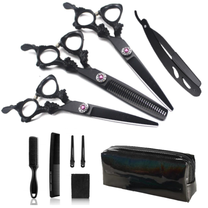Professional Barber Scissors/ Hairdresser Shears Set Handmade