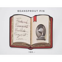 สินค้าขายดี? เข็มกลัดโลหะ รูปถั่วงอก  BEANSPROUT PIN ออกแบบโดย ทรงศีล ทิวสมบุญ (SONGSINTHINGS)