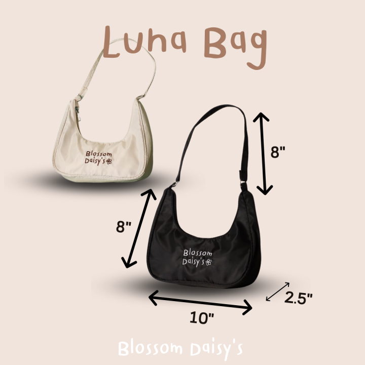 blossomdaisys-blossom-luna-bag-กระเป๋าสะพายไหล่ทรงสวย-จุของได้เยอะ-แมตช์ง่ายได้หลายลุค-มีติดไว้คุ้มมากๆค่า-stuff