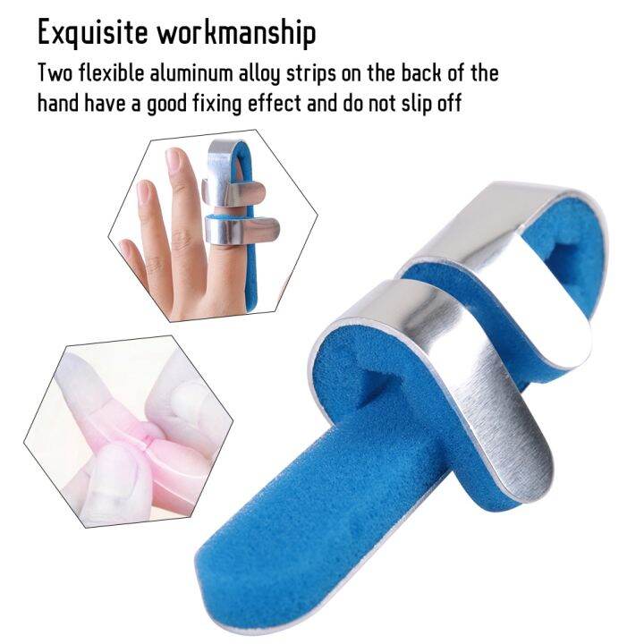 Aluminium Alloy Finger Protector Correction Fixed Splint Brace Finger