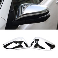 รถภายนอกกระจกมองหลังกระจกมองข้างสำหรับ Toyota Highlander 2014 2015 2016 2017 2018 Chrome Molding Trim