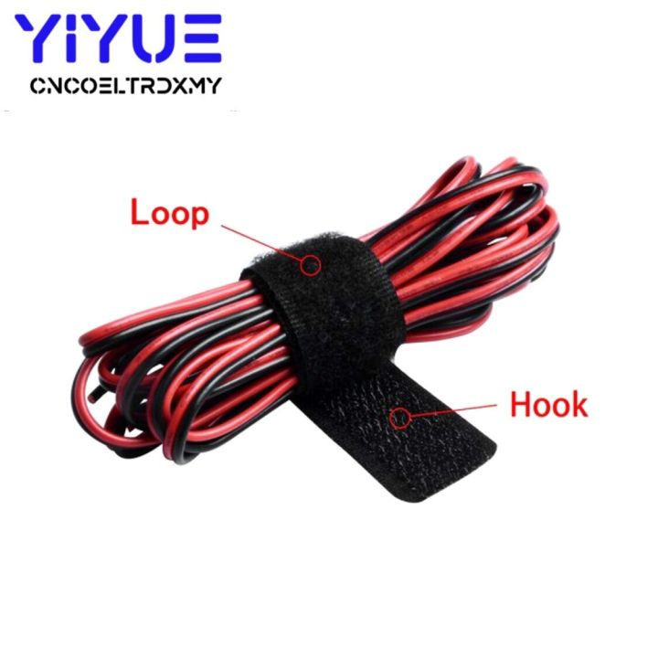 50pcs-nylon-cable-tie-colorful-power-management-wire-marker-straps-cord-cable-tie-self-adhesive-cable-belt-multifunction-adhesives-tape