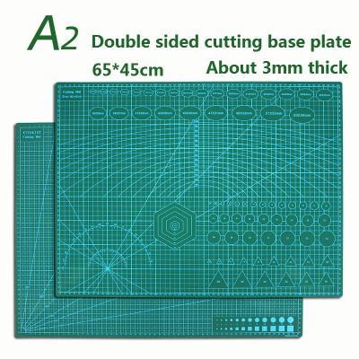 2021 New A2 Cutting Board Grid Line Cutting Board Craft Card Multicolor Double-sided Desktop Manual Cutting Pad 65 x 45cm