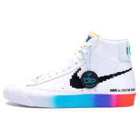 【hot】- Pioneer Video Game Pixel Pure Original Blazer Mid Joint-Name Unisex Shoes Mid-Top Sports Board Shoes