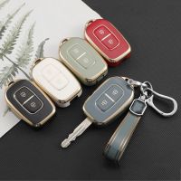 ♤♗♘ 2 Button High Quality Car TPU Remote Key Fob Cover Case For Renault Kwid Traffic Symbol For Dacia Sandero Logan Duster 2016 2017