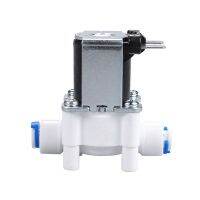 Plastic Solenoid Valve 220V 1/4 quot; Hose Pipe Quick Connection Water Purifier Drinking Fountain Pressure Controller Switch K3KA