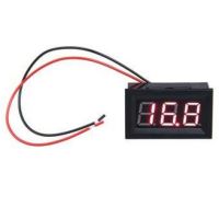 Digital Voltmeter RED LED Display DC4.5-30V Voltage Meter ##ที่ชาร์จ หูฟัง เคส Airpodss ลำโพง Wireless Bluetooth คอมพิวเตอร์ โทรศัพท์ USB ปลั๊ก เมาท์ HDMI สายคอมพิวเตอร์