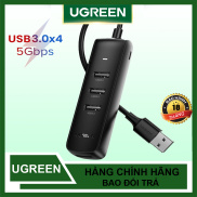 Bộ chia USB 3.0 ra 4 cổng Chính Hãng Ugreen 80657 Màu Đen CM146 Dây dài 1m