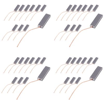 40Pcs Carbon Brushes Motor Carbon Brushes for Drum Type Washing Machine Parts 5X13.5X40mm