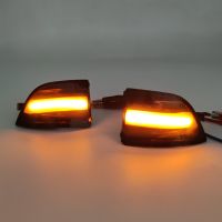 Car Flashing 1Pair LED Dynamic Turn Signal Light Car Rear View Mirror LED Indicator Blinker For FORD Focus 2 MK2 2004-2008 C-MAXSignal Light Assemblie