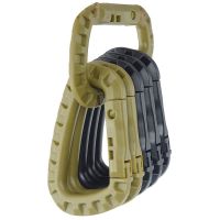 5pcs 8.5cm Tactical Buckle Fast Plastic D Mosqueton Outdoor Camping