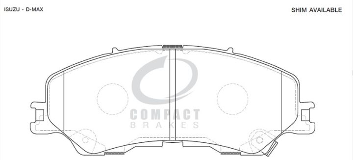 c0ompact-ผ้าเบรคหน้า-ดิสเบรคหน้า-isuzu-d-max-spark-ตัวเตี้ย-ปี-2019-ปัจจุบัน-d-max-space-cab-สเปซ-แคป-ปี-2019-on-d-max-cab-4-4-ประตู-ปี-2019-ปัจจุบัน-อีซูซุ-ดีแมก-dcc733