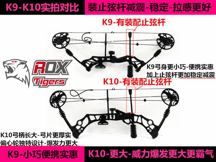 Compound bow and arrow suit adult outdoor archery shooting fish
