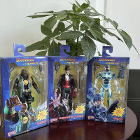 NECA Defenders Of The Earth Lothar Garax Mandrake นักมายากล Action Figure Joint Movable รุ่นของเล่น Desktop Decor ปัจจุบัน