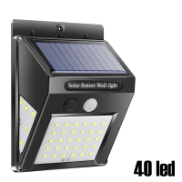 led light solar cell โคมไฟโซล่าเซล POWERED ไฟ led ไฟโซล่าเซล ตรวจจับความเคลื่อนไหว เปิด/ปิดไฟอัตโนมัติ ชาร์จไฟด้วยพลังงานแสงอาทิตย์ รุ่นใหม่ 30+10 Assa