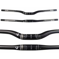 Bicycle Handlebar Bars XXX Carbon Fibre Bike Mountain MTB Cycling Flat or Rise Handlebars Parts For Stem 31.8mm Matte Black