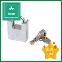 กุญแจลูกปืน SQUARE BEAM LOCK 40 มม. สีสเตนเลสPADLOCK SQUARE BEAM LOCK 40MM STAINLESS STEEL **สินค้าแนะนำ**