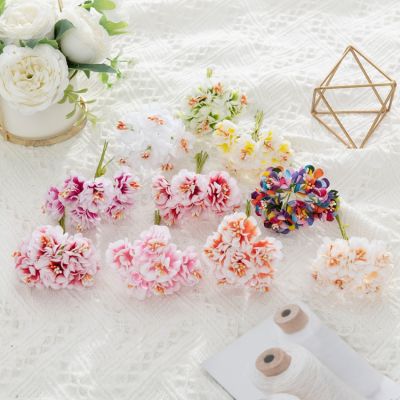 [Like Activities]6/24ชิ้นดอกไม้ประดิษฐ์ผ้าไหมดอกคาร์เนชั่น BouquetDecorations สำหรับบ้านงานแต่งงาน DIY พวงหรีดสวนฤดูใบไม้ร่วง