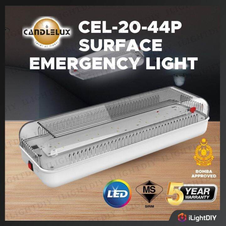 CANDLELUX CEL2044P SURFACE MOUNT EMERGENCY LIGHT Lazada