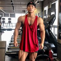 New Summer Brand Vest Mesh Gym Clothing Mens Tank Tops Sleeveless Shirt Bodybuilding Equipment Fitness Mens Stringer Tanktop