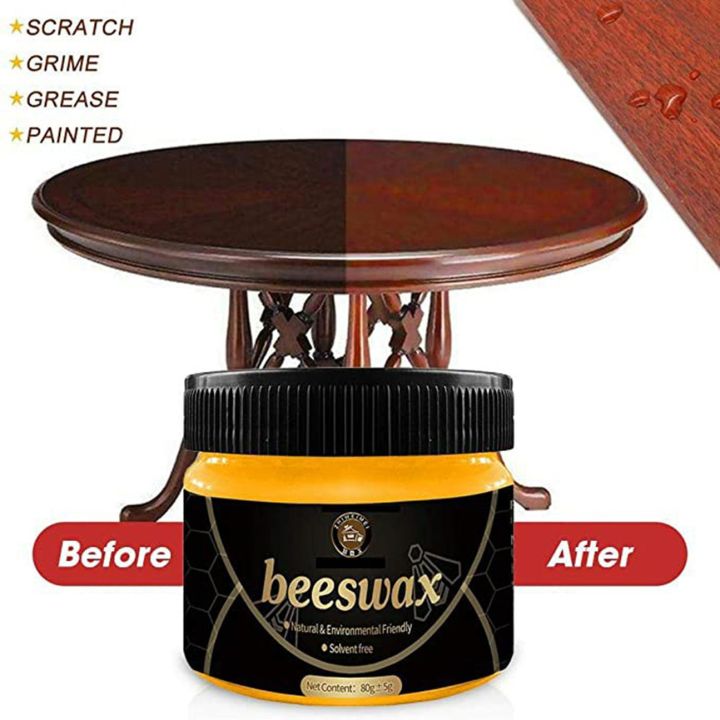 สินค้าขายดี103g-ขี้ผึ้งไม้ปรุงรสเฟอร์นิเจอร์ดูแลขัดพื้นขี้ผึ้งผึ้ง