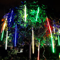 30cm 8 Tubes Waterproof Meteor Shower Rain LED String Lights Outdoor Christmas Decoration for Home Tree EUUS Plug