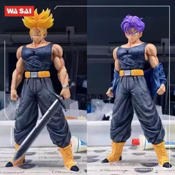 24cm Dragon Ball Figura Gros Super Saiyan Futuro Trunks Ssj Pvc