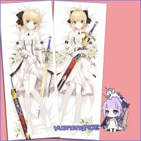 【hot】✥ Fate/Grand Artoria Pendragon (Lily) Anime Double-sided Print Life-size Hugging Pillowcase Dakimakura