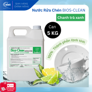 DISHES WASHING LIQUID BIOS GREEN TEA LEMON INCENSE 5 KG CAN